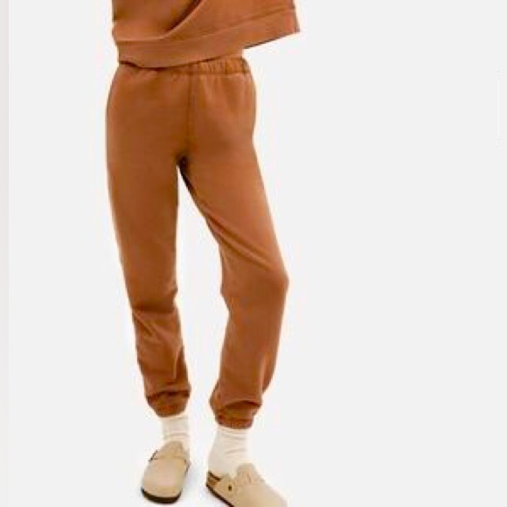 Women's Tan Jogger Pants